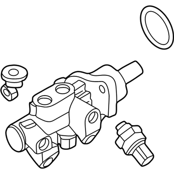 BMW 325xi Brake Master Cylinder - 34316751442