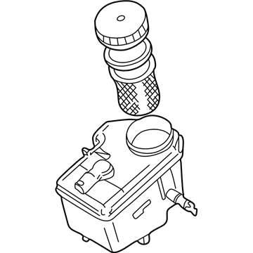 BMW Z4 M Brake Fluid Level Sensor - 34326751589