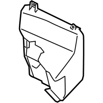 BMW 51747200774 Air Duct, Right