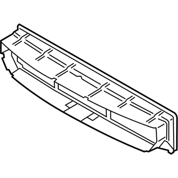 BMW 51648049649 Air Duct, Bottom