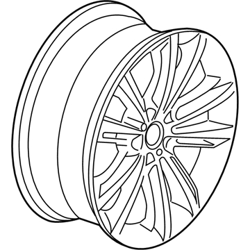 2013 BMW 550i Alloy Wheels - 36116854558