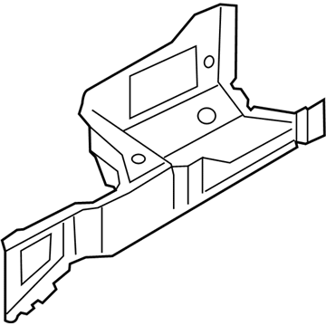 BMW 41007263825 Extension For Rear Left Wheel Well