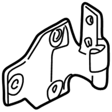 BMW 41517012880 Door Hinge, Bottom Right