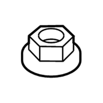 BMW 07147177427 Hex Nut With Plate