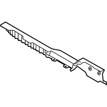 BMW 51477289127 Trim Panel, Side Member, Left