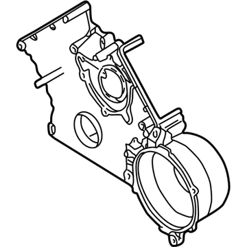 BMW 540i Timing Cover - 11141708209