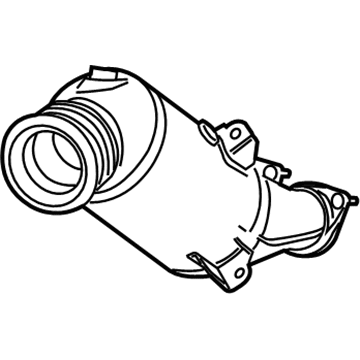 2014 BMW X1 Catalytic Converter - 18307597063