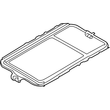 BMW 54107198981 Frame Panoramic Roof