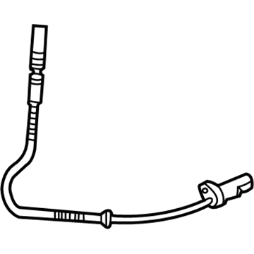 2001 BMW 325xi ABS Sensor - 34526756382