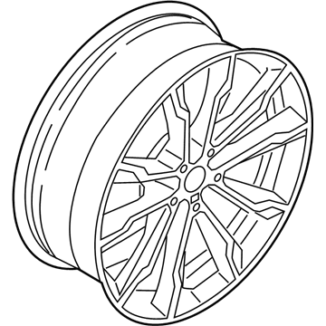 2020 BMW X3 M Alloy Wheels - 36118059718