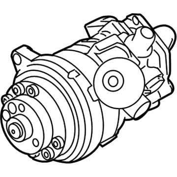 2007 BMW X5 Power Steering Pump - 32416783962