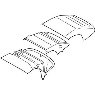 BMW Convertible Top Motor - 54347434539