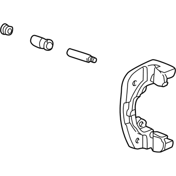 BMW Brake Caliper Bracket - 34111163305