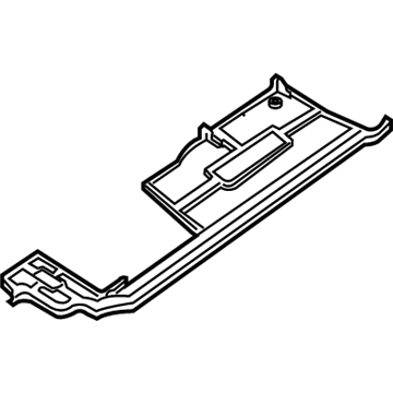 BMW 41007128863 Moulded Part Column B, Exterior