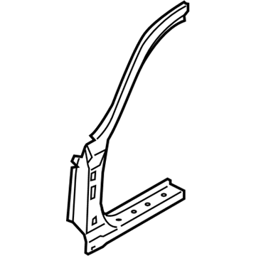 BMW 41217145094 Column A Exterior, Right