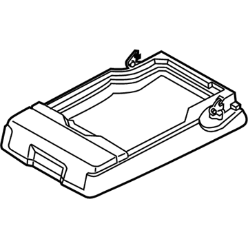 BMW 52207277991 Armrest Lower Leather