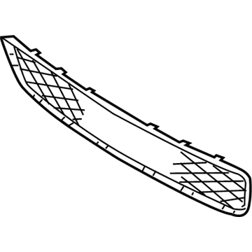 BMW 51117163957 Grid, Centre Open