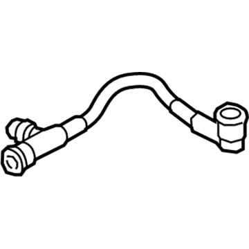 BMW 17128602612 Engine Coolant Overflow Hose