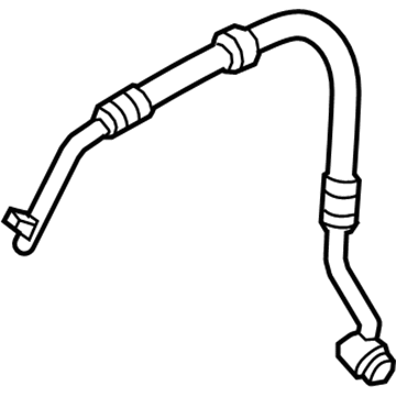 BMW 650i xDrive A/C Liquid Line Hoses - 64539376986