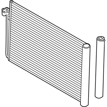 BMW 64509109725 Condenser, Air Conditioning