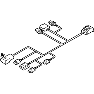 BMW 61129335481 Set Of Cables, Front Apron