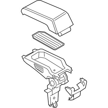 BMW 51169303199 Centre Armrest, Carsharing Module