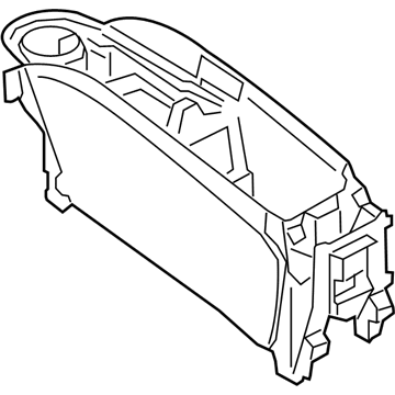 BMW i3 Center Console Base - 51169283166