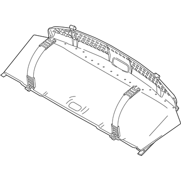 BMW 51177300968 Folding Top Compartment