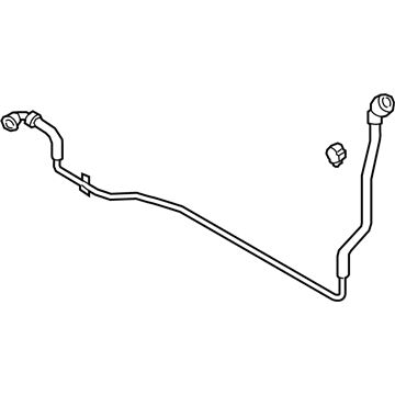 BMW 17128653612 HOSE, REMOTE, COOLANT RADIAT