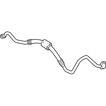 2013 BMW 535i GT A/C Hose - 64539120006