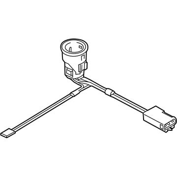 BMW 61349302184 Socket, Lighter, With Led