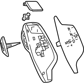 BMW 61316817622 Repair Kit For Gear Selector Switch Cover