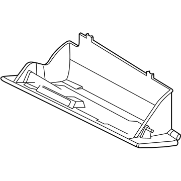 BMW 51166961750 Glove Box Lid