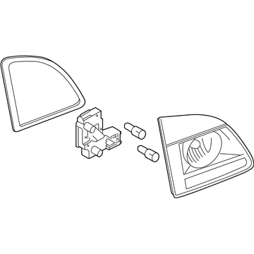 BMW 535i xDrive Back Up Light - 63217177697