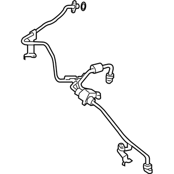 2011 BMW 550i GT Power Steering Hose - 32416789152