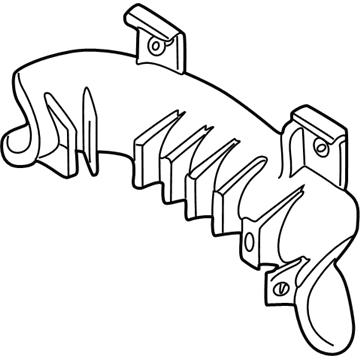 BMW 64548369127 Air Channel Bracket