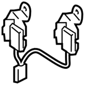 BMW 54377353885 Wiring Harness, Loading Aid, Left