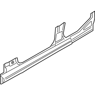 BMW 41117294670 Frame Side Member, Inner Right