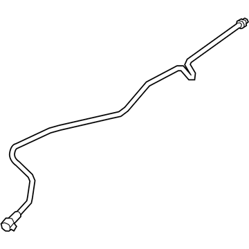 BMW 17228672934 TRANSMISSION OIL COOLER LINE