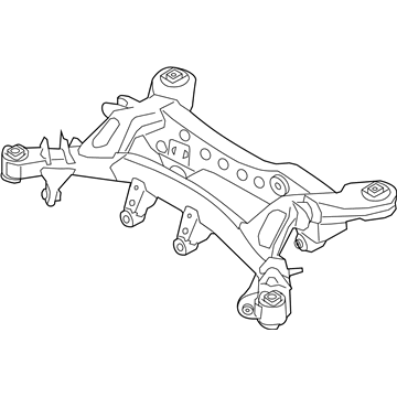 BMW 33316882405 REAR AXLE CARRIER