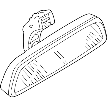 BMW 51169218046 Interior Mirror, Manual / Led