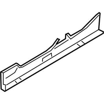 BMW 41217333888 Frame Side Member, Inner Right