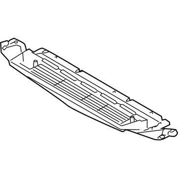 BMW 51647205941 Air Duct, Low-Temperature Radiator