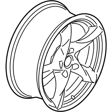 BMW 36116785255 Light Alloy Rim