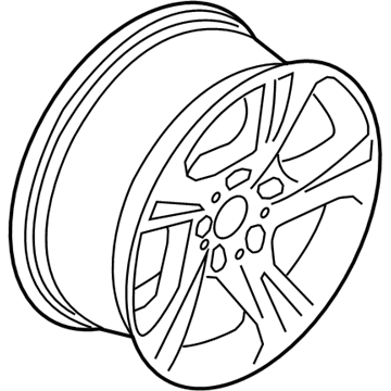 BMW 36116785249 Light Alloy Rim