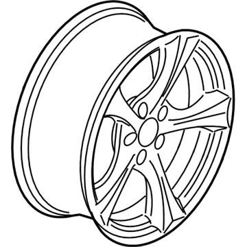 BMW 36116782906 Light Alloy Rim