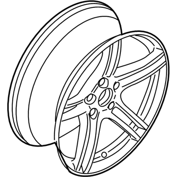 BMW 36117842134 Light Alloy Rim