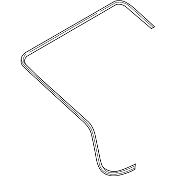 BMW 640i xDrive Gran Turismo Weather Strip - 51767491282