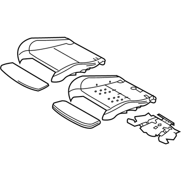 BMW 52109177099 Seat Upholstery, Leather