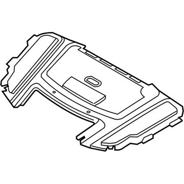 BMW 51487259475 Sound Insulating Engine Hood